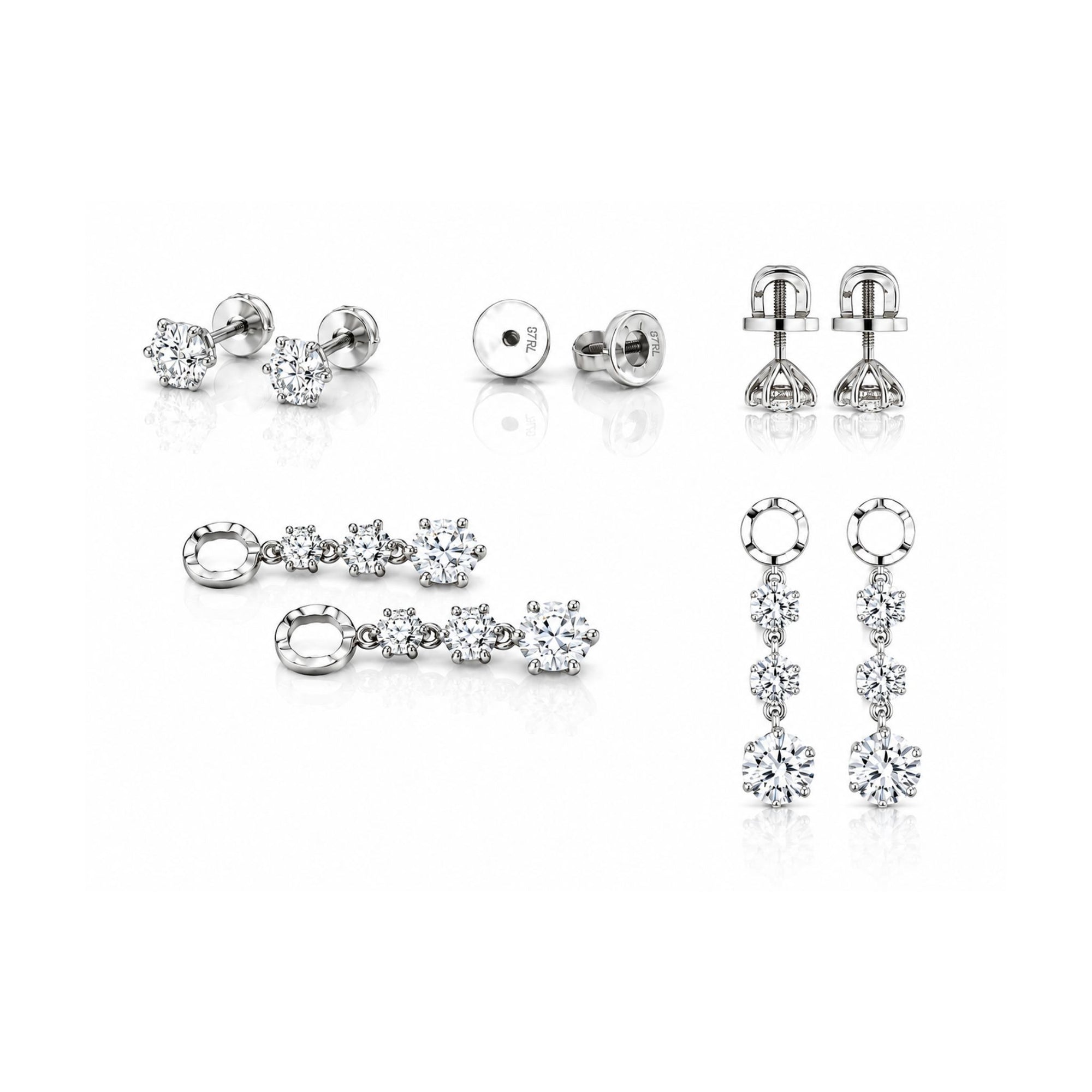 Cascade Diamond Earrings