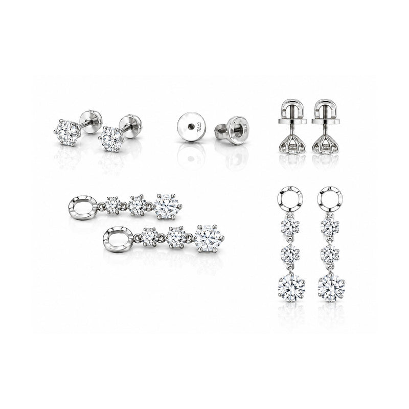 Cascade Diamond Earrings