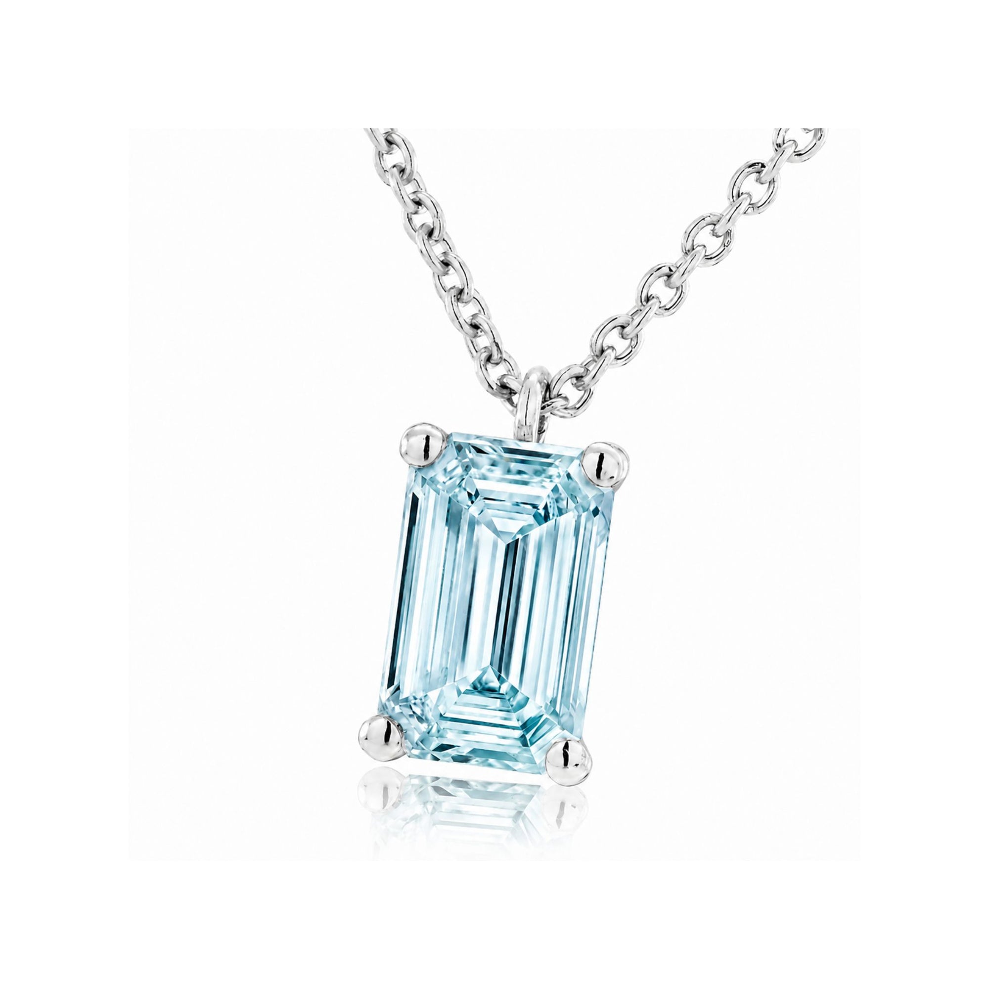 Emerald-Cut Pendant