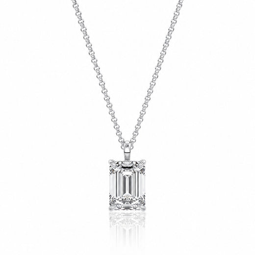 Emerald-Cut Pendant