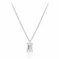 Emerald-Cut Pendant