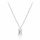 Emerald-Cut Pendant