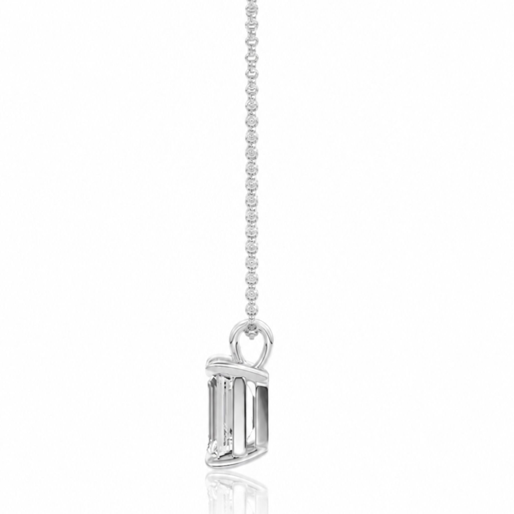 Emerald-Cut Pendant