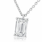 Emerald-Cut Pendant