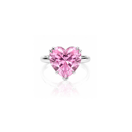 Heart Solitaire Ring