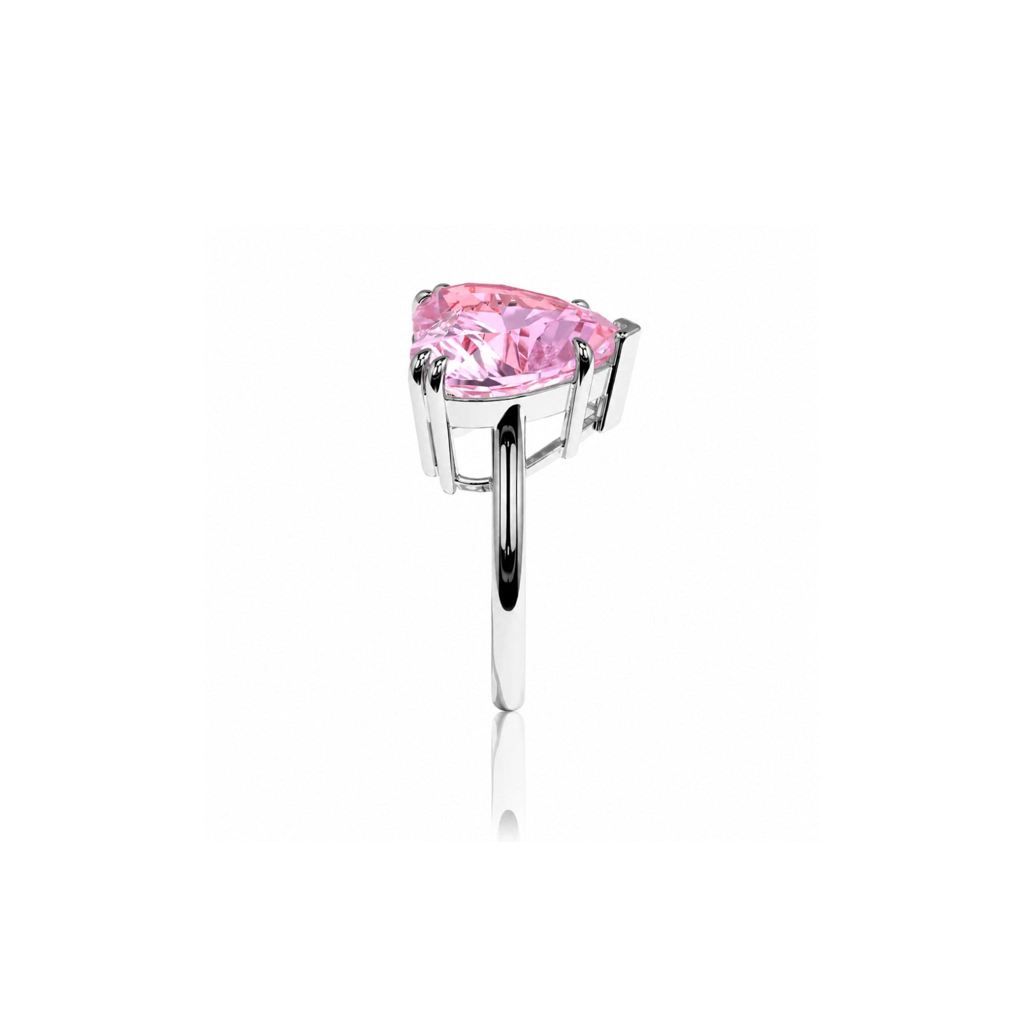 Anillo Solitario Corazón
