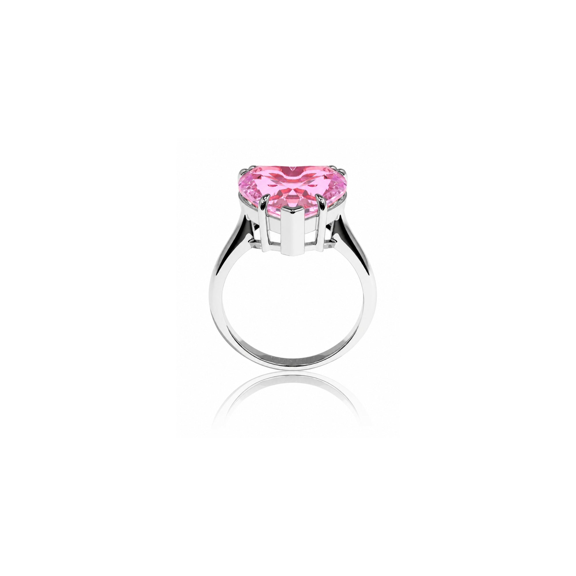 Anillo Solitario Corazón