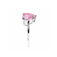 Heart Solitaire Ring