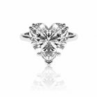 Heart Solitaire Ring