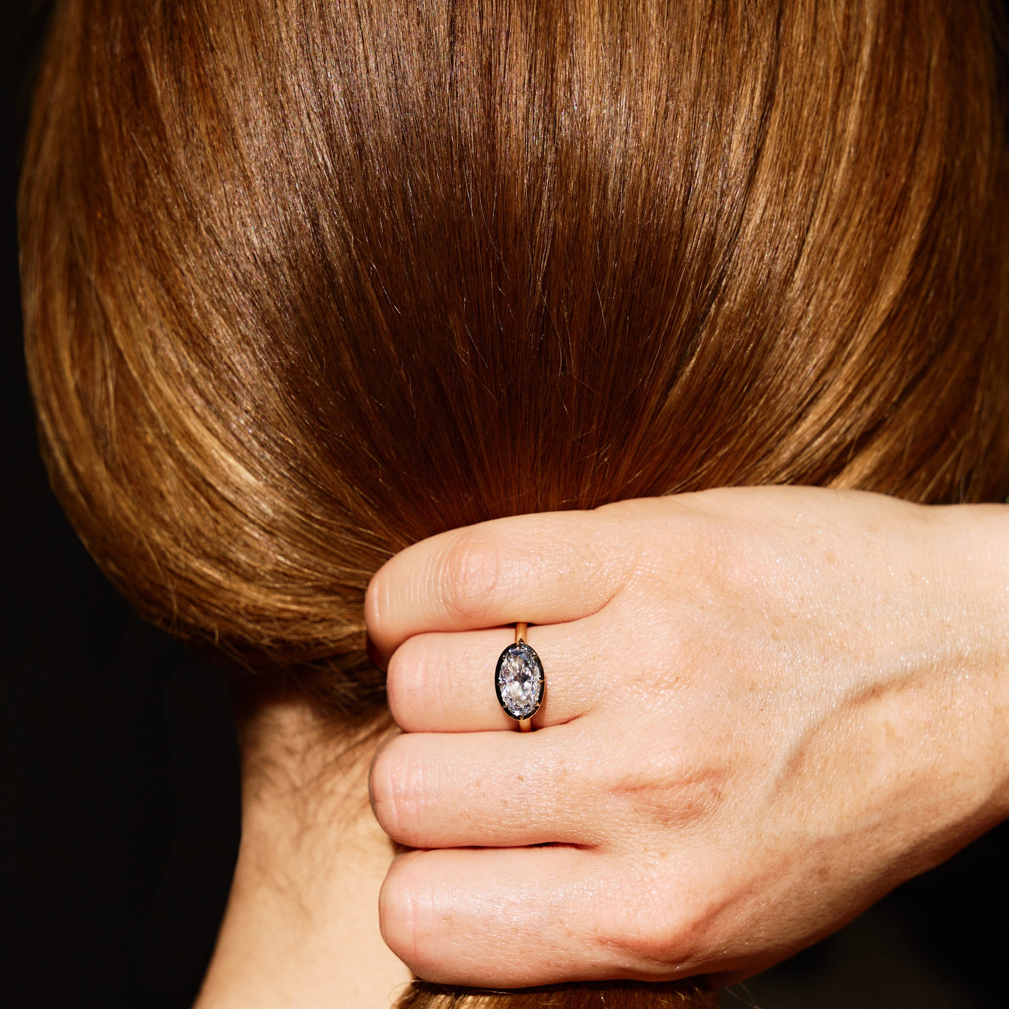 Oval Bezel Ring
