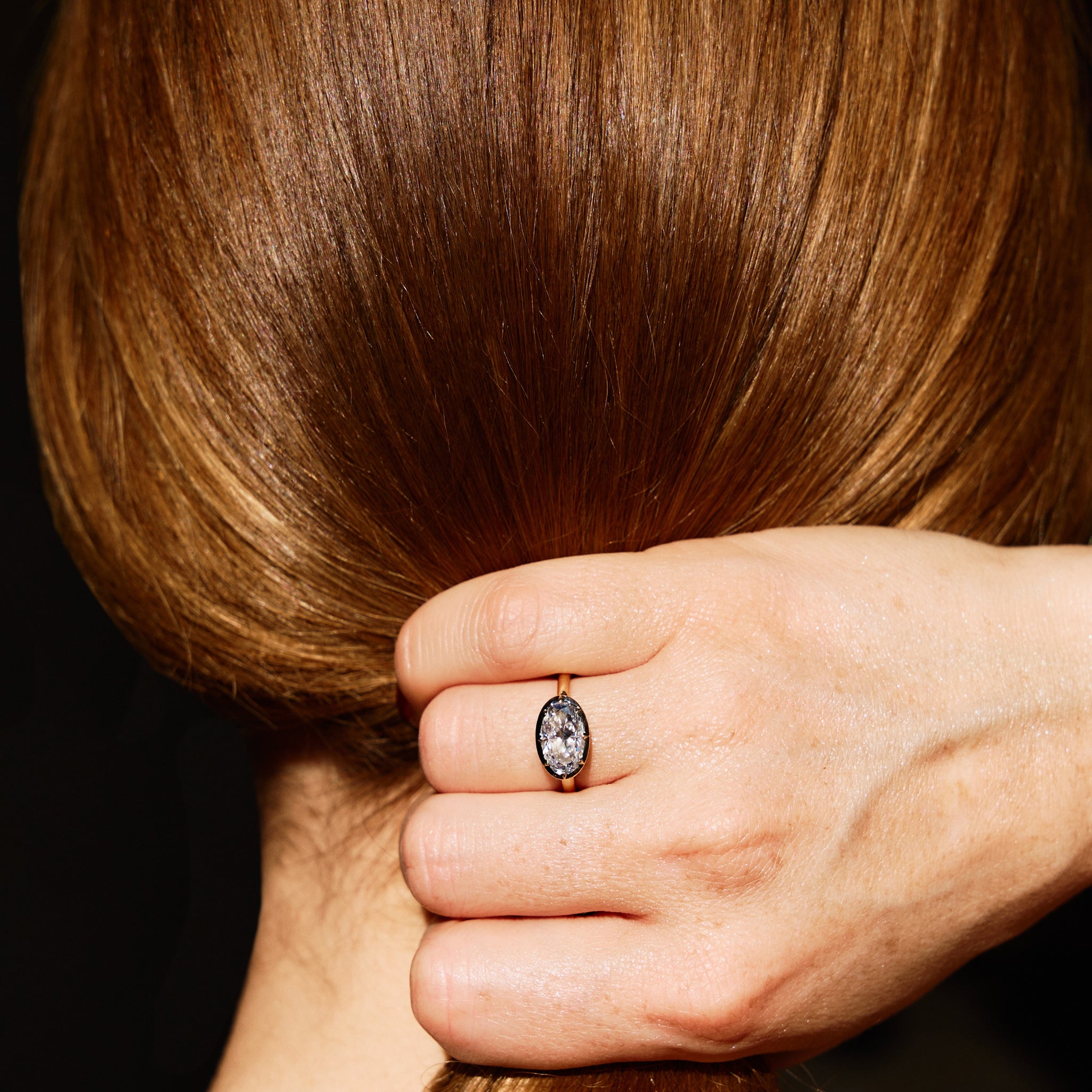 Oval Bezel Ring