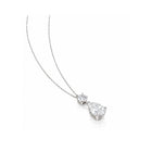 Pear & Round Pendant